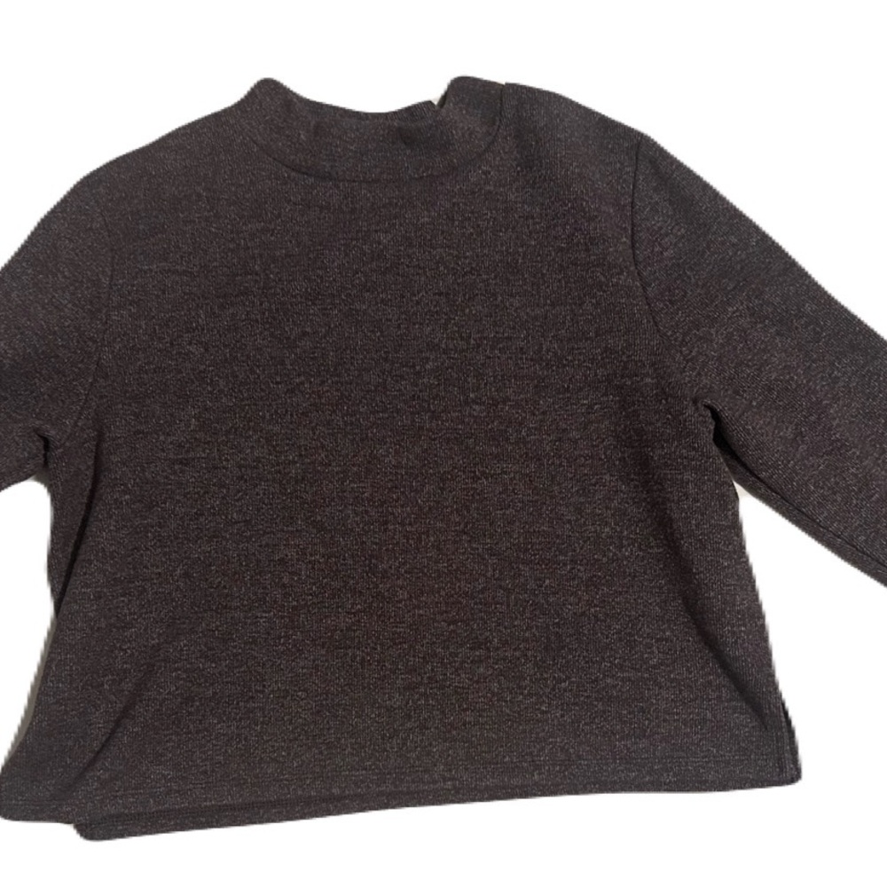 Old Navy Charcoal Knit Top